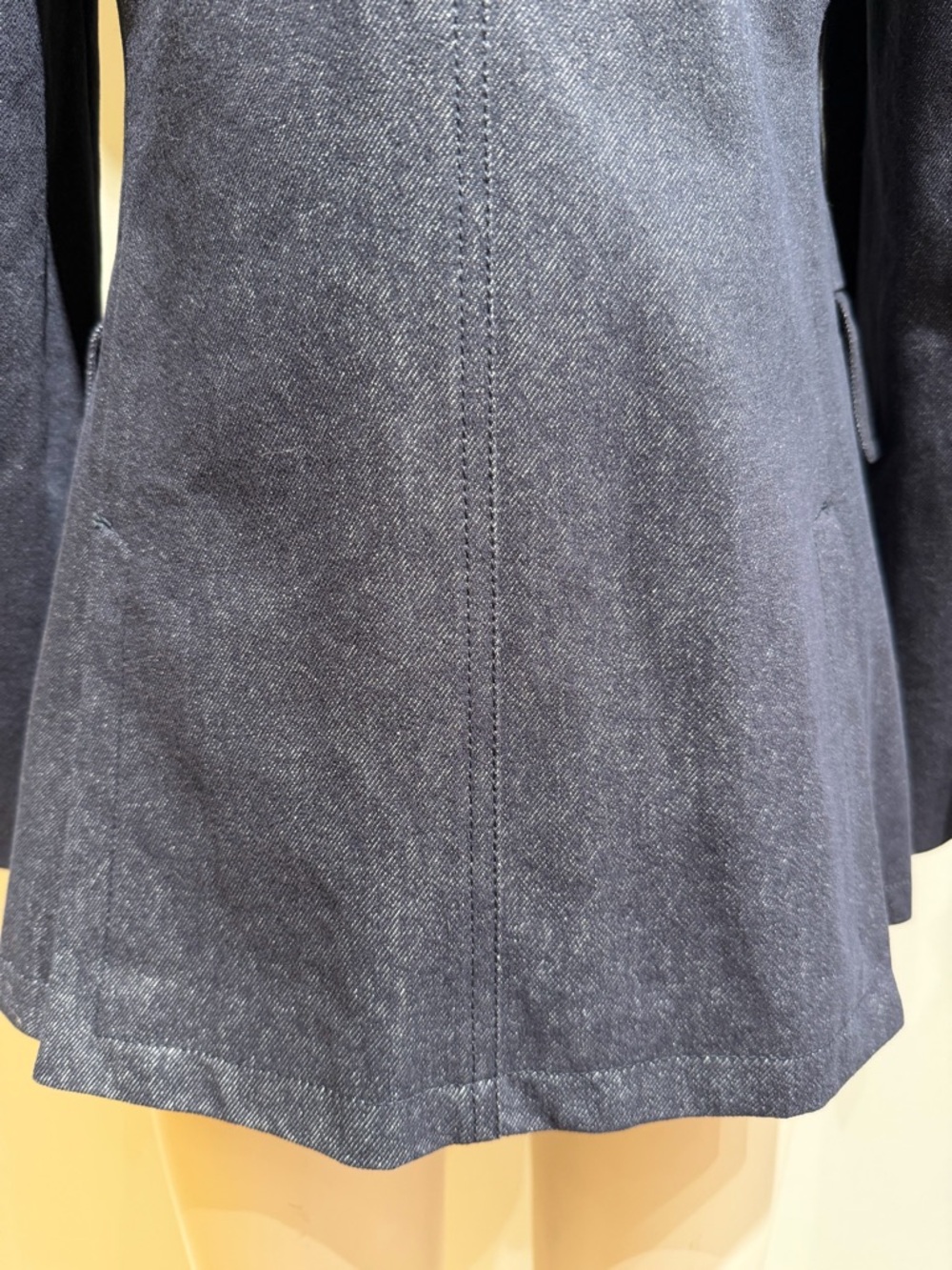 MaxMara Women's Dark Denim Blazer - Picture 12 of 15